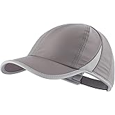 Connectyle Adjustable Sports Cap Quick Dry Workout Hat Baseball Athletic Fitted Hat Lightweight Running Cap for Men & Women