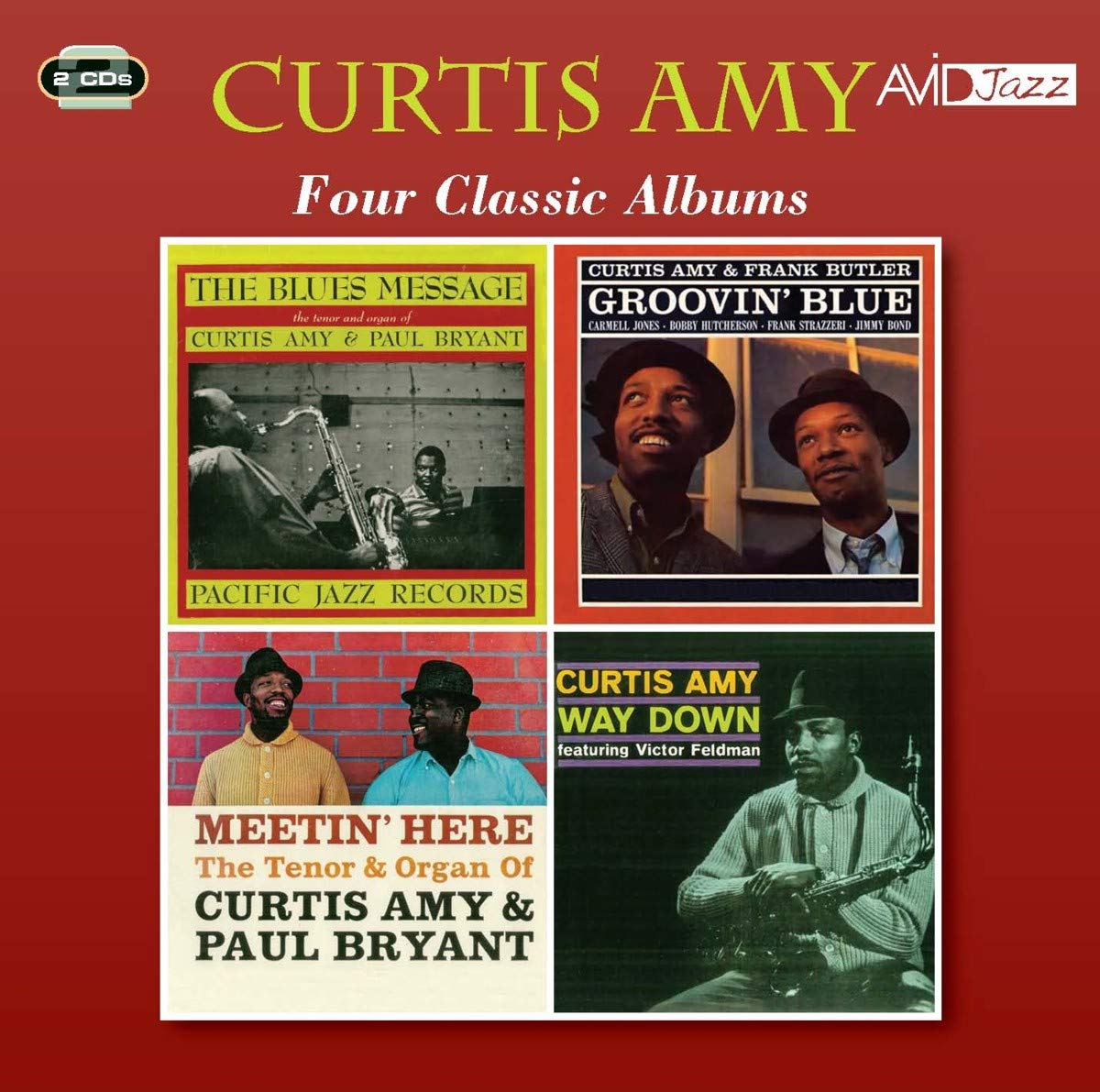 Four Classic Albums (The Blues Message / Groovin' Blue / Meetin' Here / Way Down)