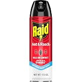 Raid Ant &amp; Roach Killer Spray for Listed Bugs, Keeps Killing for Weeks, Fresh Scent, 17.5 oz