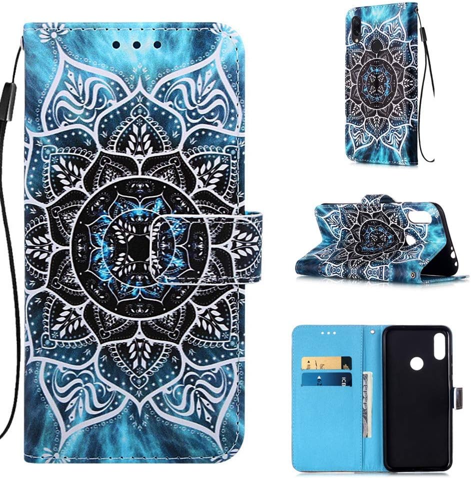 NEXCURIO Wallet Case for Xiaomi Redmi Note 7/Note 7Pro/Note 7S with Card Holder Side Pocket Kickstand, Shockproof Leather Flip Cover Case for Xiaomi Redmi Note7 Pro - NEYBO450502 N2