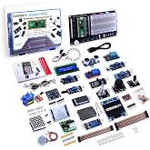 GeeekPi Micro Python Programing Kit for Raspberry Pi Pico, Breadboard, I2C 1602 LCD Display Module for Raspberry Pi Beginners &amp; Software Engineer