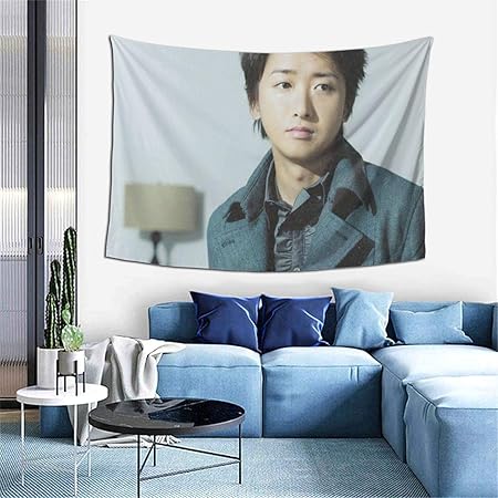 Amazon Co Jp 嵐 Arashi タペストリー おしゃれ 壁掛け 壁飾り 家 リビングルーム おしゃれ タペストリー 装飾壁掛けタペストリー 部屋 窓 個性ギフト 布 ポスター Generic