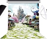 5x7FT Alice in Wonderland Photo Backdrop