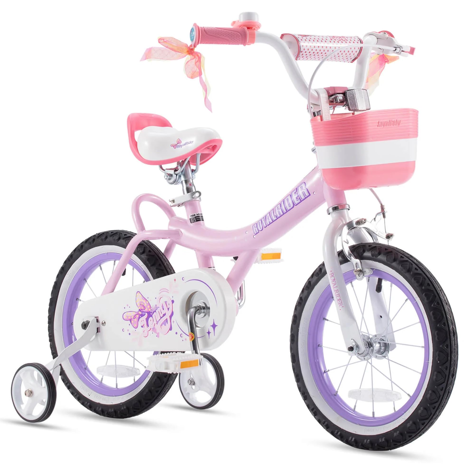 Royalbaby Princess Girls Kids Bike 12 14 16 18 20 Inch Children Bicycle with Basket for Age 3-12 Years