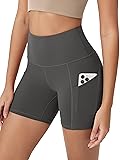 ODODOS 5" Tummy Control Biker Shorts for Women with