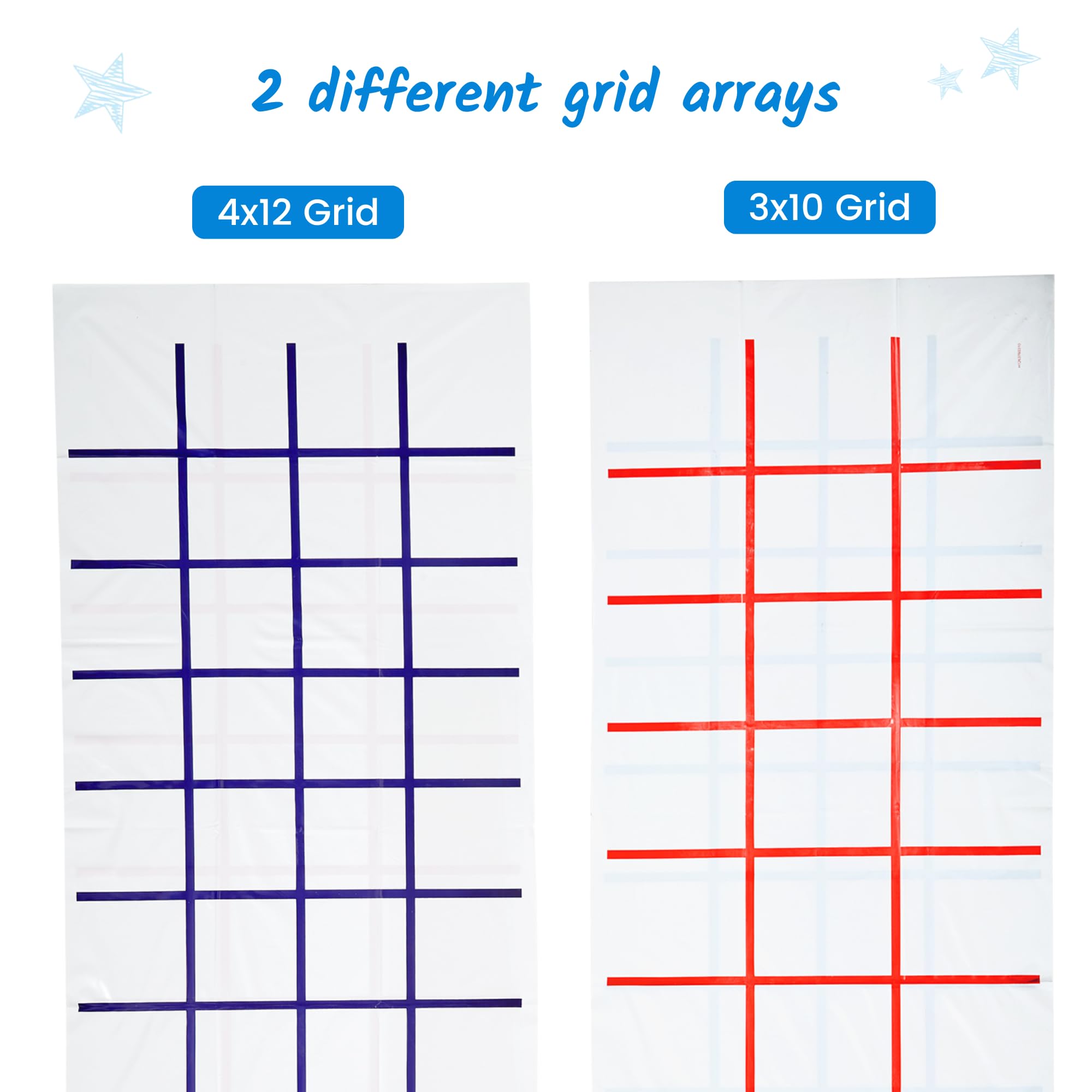 Mua hand2mind Double Sided Graphing Mat, 24” x 72” Vinyl Grid Mat ...