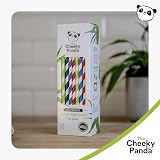 The Cheeky Panda Bamboo Paper Straws Multicoloured Pack of 2 view 2