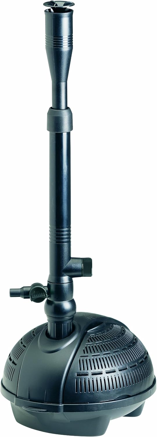 Pontec 57123 Wasserspielpumpe PondoVario 1500 | Wasserspiel | Teichpumpe | Fontänenpumpe | Gartenteich