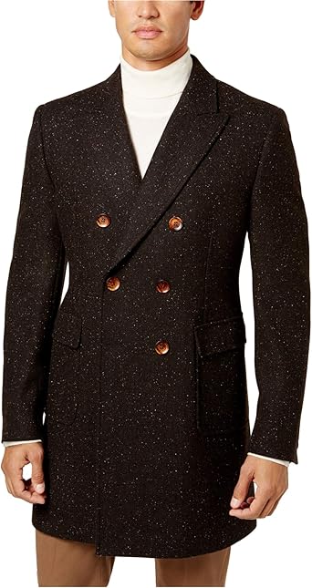 mens herringbone topcoat