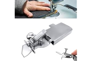 KOSIMI Buddy Sew Magnetic Seam Guide, 2024 New BuddySew Magnetic Seam Guide for Sewing Machine, Multifucntional Straight Line Hems Sewing Ruler, Universal Sewing Machine Attachments