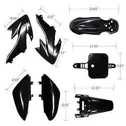 JIAXIMAN CRF50 Plastics Kit Pit Bike Parts Fairings