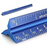 12" Architectural Scale Ruler Aluminum Architect