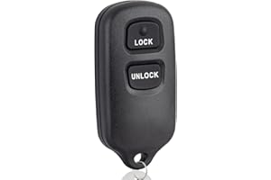 JUGMEW Key Fob Keyless Entry Remote Control Compatible with Toyota Tundra Rav4 Highlander Celica Echo Yaris Prius FJ Cruiser/Scion xA xB Car Key Replacement for HYQ12BBX HYQ12BAN