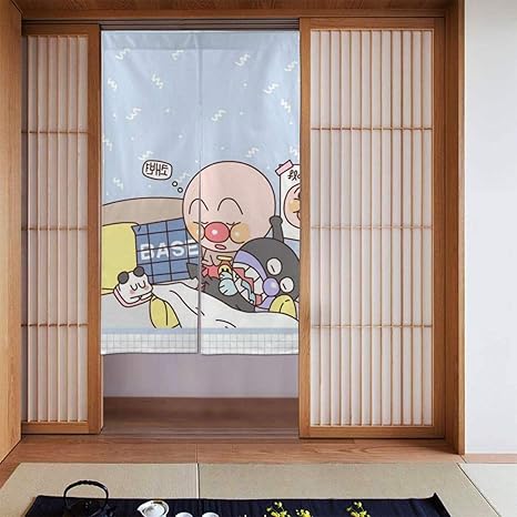 Amazon Co Jp それいけ アンパンマン のれん 仕切り 遮光 目隠し 布のれんおしゃれ ロング 間仕切り 暖簾 ロング 洗面所 飲食店 キッチン 出入り口one Size ホーム キッチン