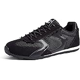 LUCKY STEP Women's Mesh Fashion Sneakers Non Slip Breathable Casual Running Shoes Stylish Retro Lace Walking Sneaker