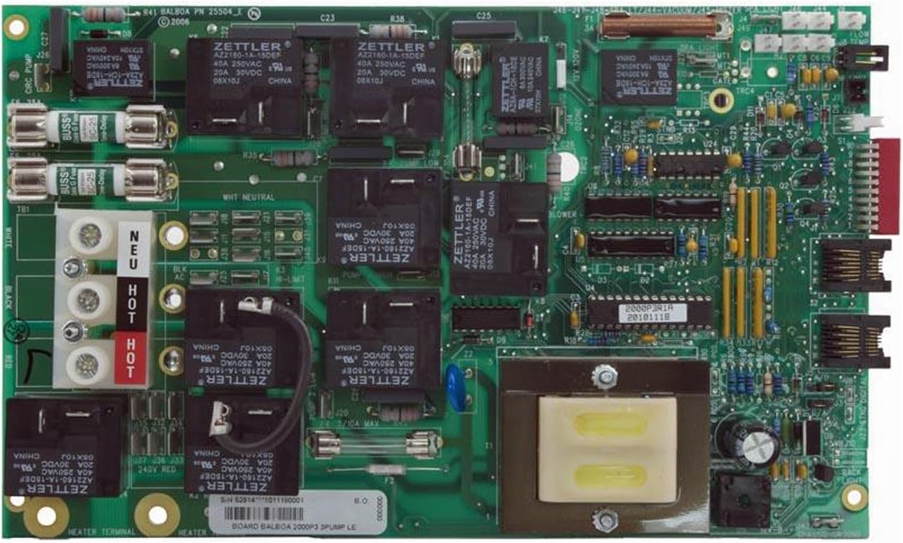 Balboa Water Group 52914 2000LE Serial Standard Generic Circuit Board