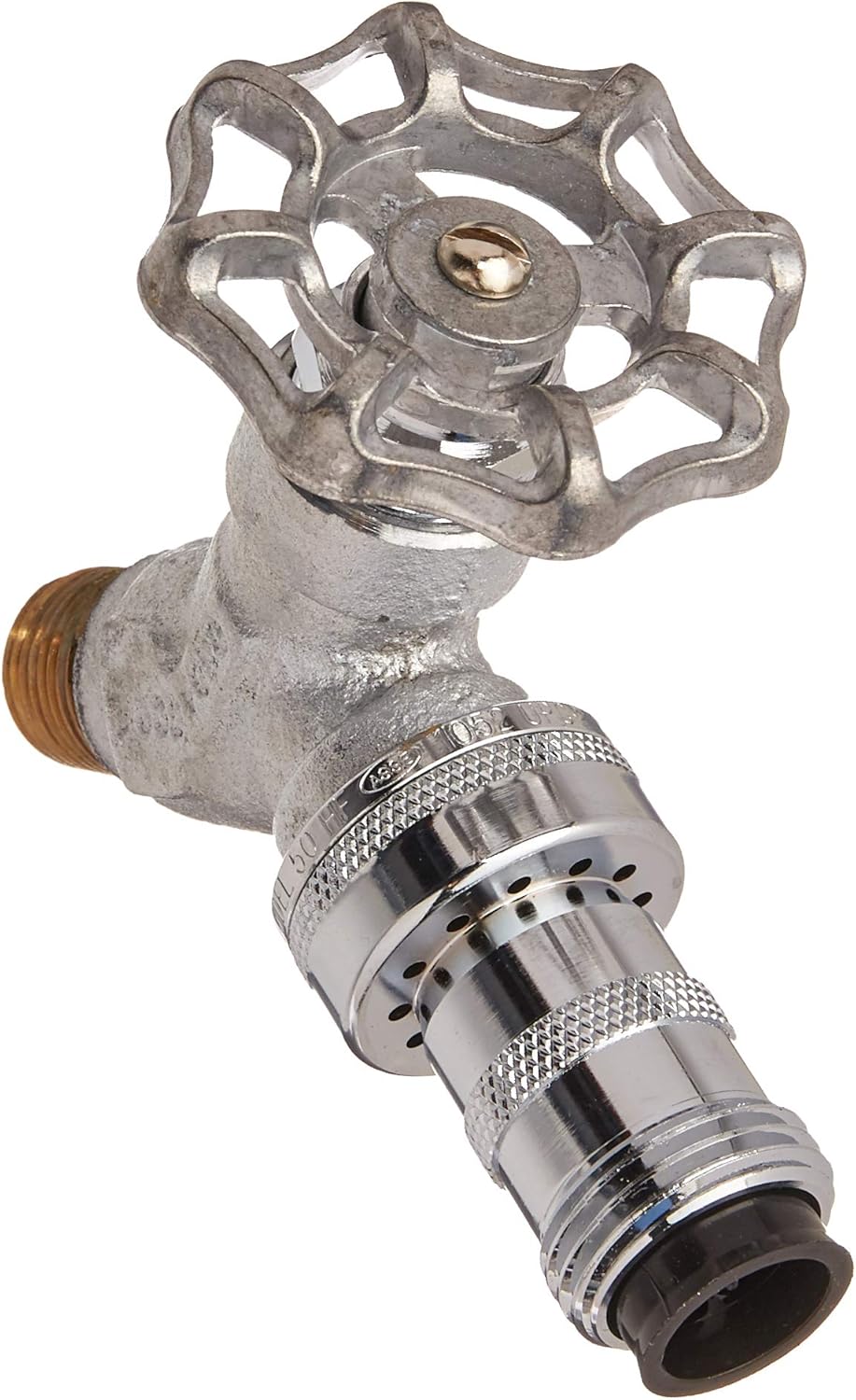 Woodford 26CPMH Model 26 Chrome Wall Faucet, CP Inlet