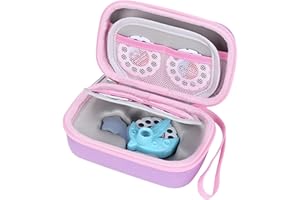 Tourmate Hard Case Compatible for Moonlite Mini Projector and Story Reels, Storybook Projector Protective Storage Shell, CASE ONLY (Purple&Pink)