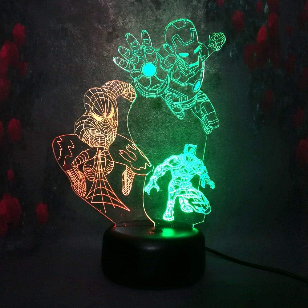 spiderman desk lamp