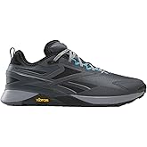 Reebok Unisex Nano X3 Adventure Sneaker, Pure Grey/Core Black/Bold Cyan, 13 US Men