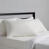 Amazon Basics Standard Pillowcases Set of 2 - Lightweight, Super Soft Easy Care Microfiber, Cream, 30" L x 20" W, Pillows Not Included