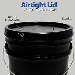 1 Gallon Bucket & Lid -70 Mil All Purpose Pail