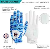 Finger Ten Golf Glove Men Left Hand Camouflage Ball Marker Weathersof view 3