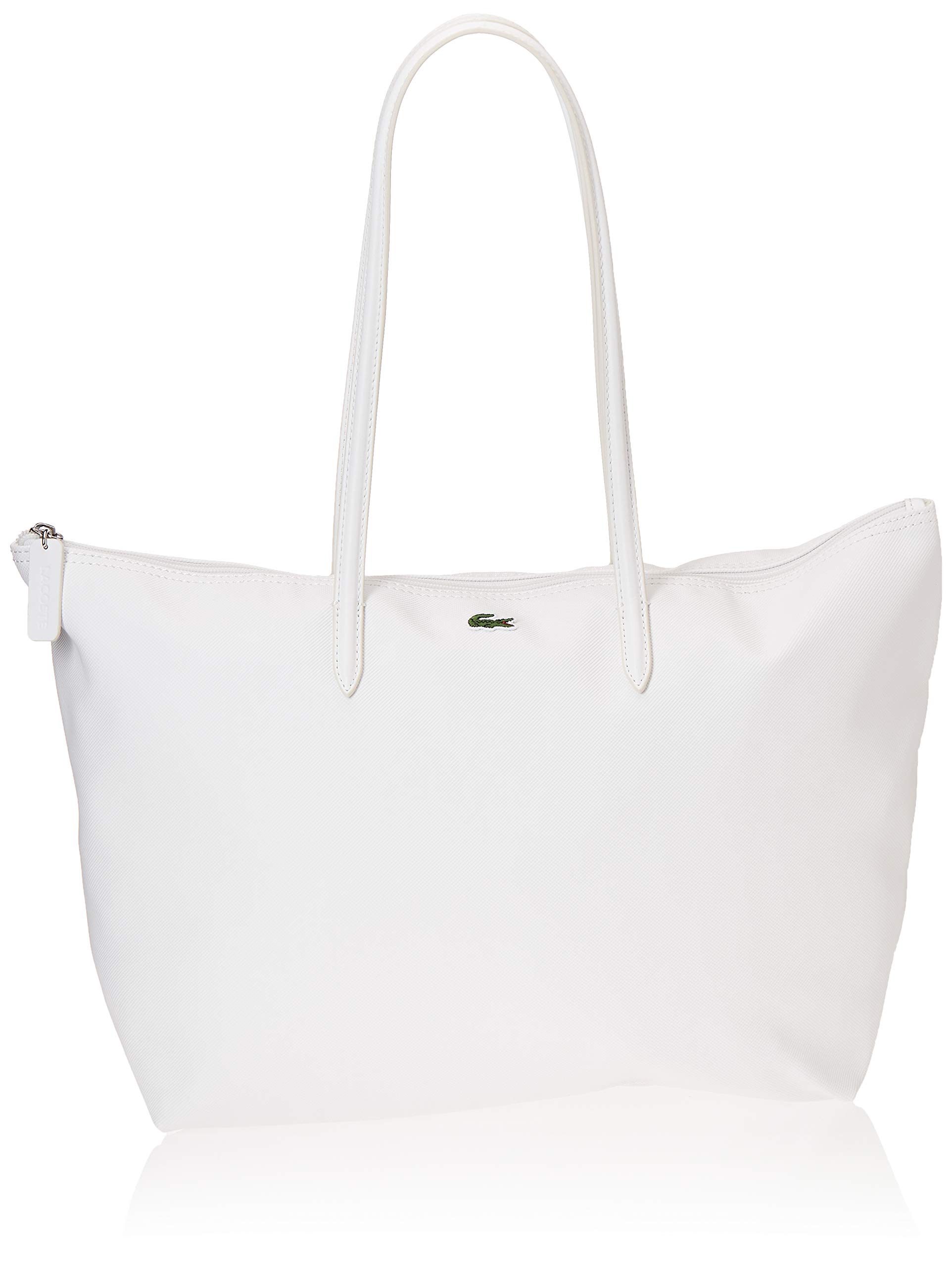 Lacoste Women's NF1888PO Messenger Bags, Blanc, One Size UK
