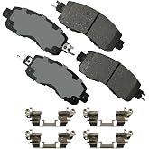 Akebono-ACT1650 Brake Pad Set, GREY