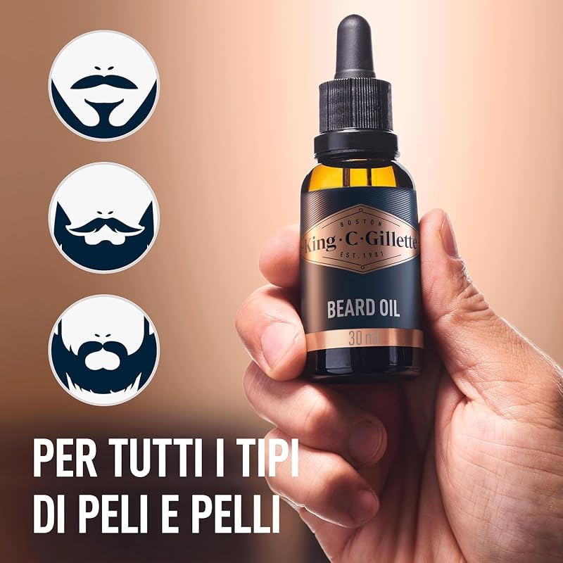 Olio per Cura della Barba, Confezione da 30 Ml — foto 3 di 7