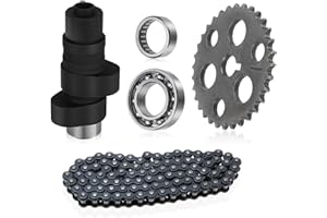 M MATI Camshaft & Cam Chain Gear Bearing Kit for Yamaha Warrior 350 Wolverine 350 Big Bear 350 Moto-4 350 YFM350 YFM350X 1989