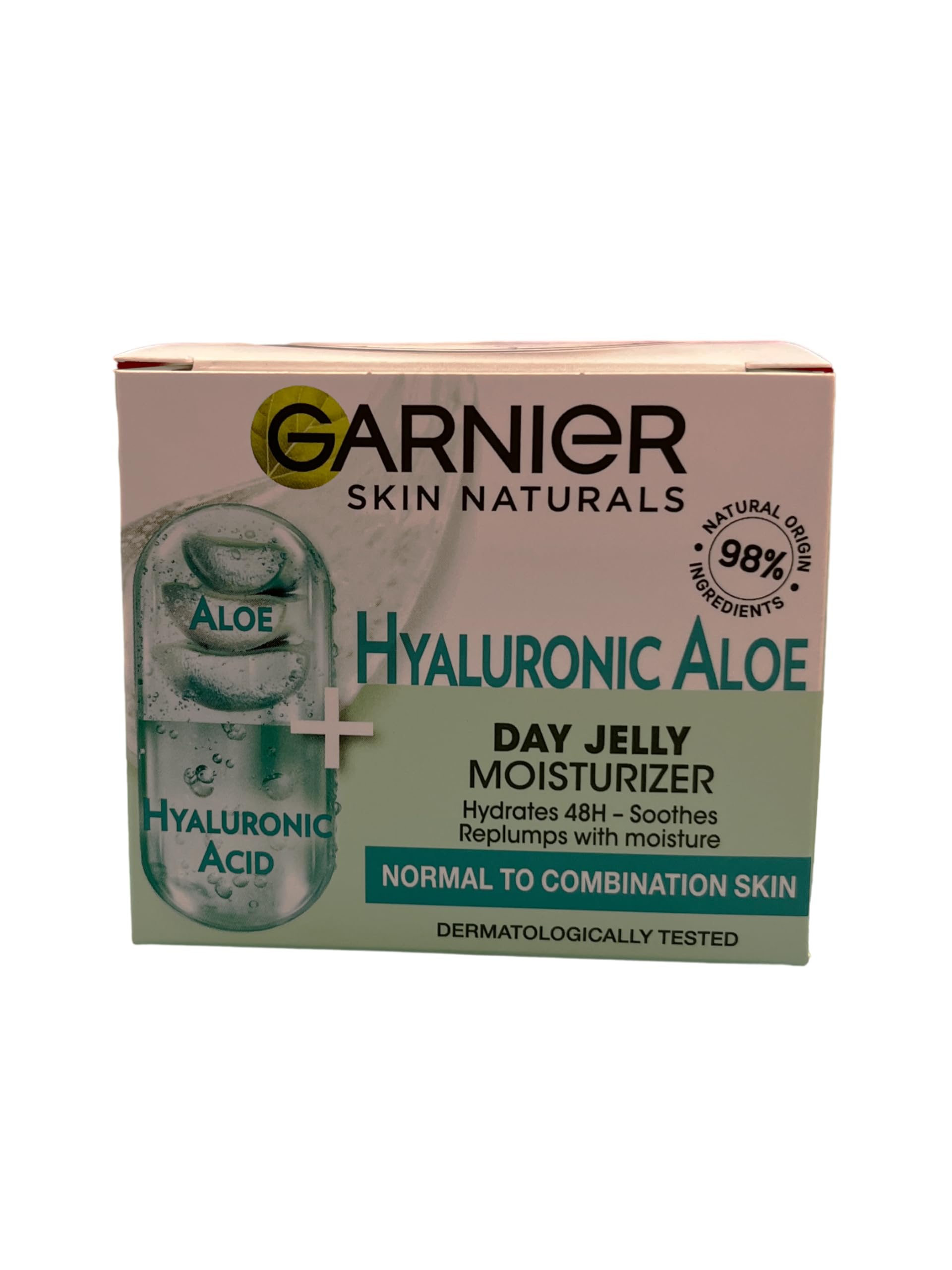 Garnier HYALURONIC ALOE JELLY, 50 ml. Normal to Combination skin