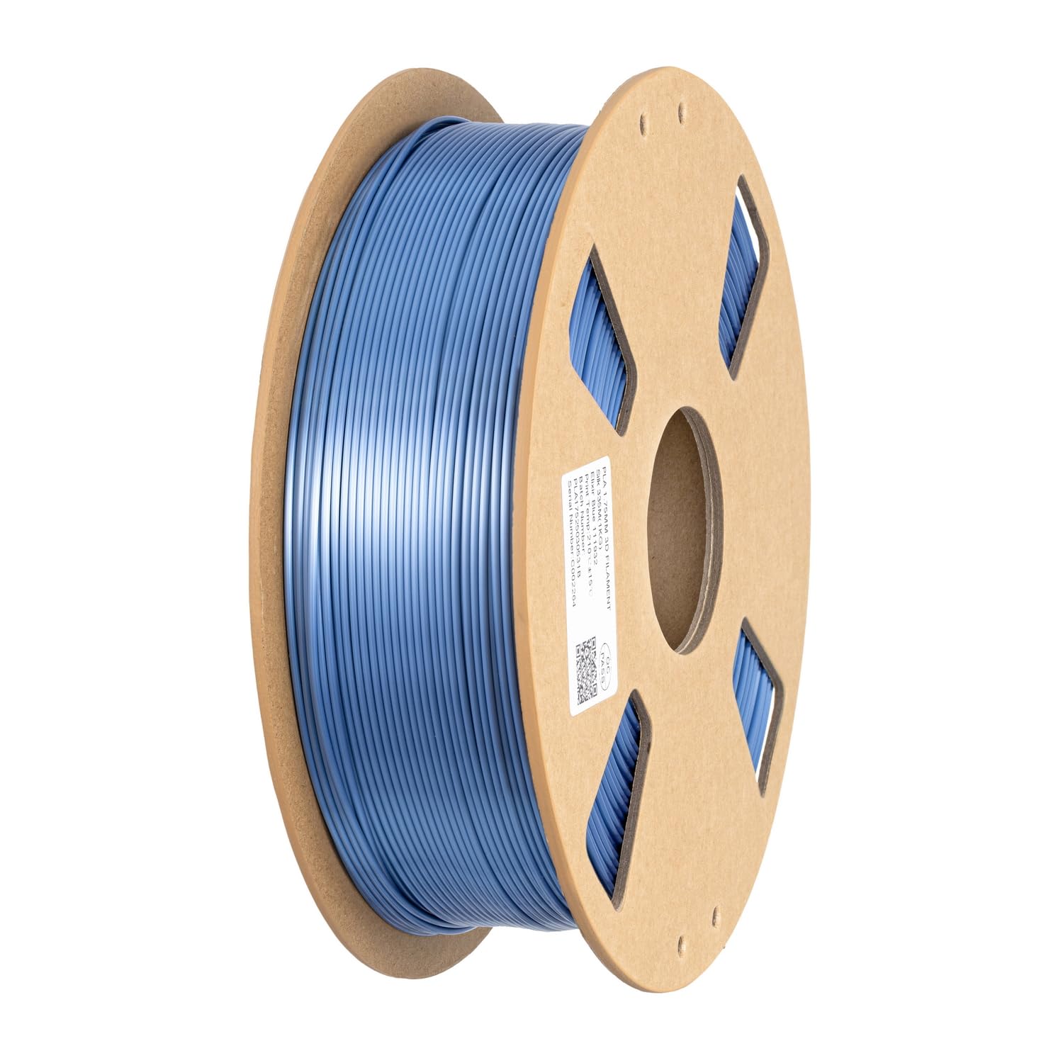 Silk Blue PLA 3D Printer Filament 1.75 mm 1KG 2.2LBS Shiny Silky Shine Purple Black Red Copper 3D Printing Materials Silk Elixir Blue Color HZST3D
