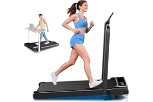 Aiteid Treadmill with 9% Incline, 2.5HP Walking Pad Treadmill, 4 in 1 Portable Under Desk Treadmills for Home Small Place, Ho