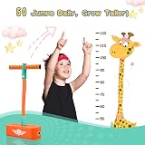 Toyzey Foam Pogo Jumper Toy for Kids 3-12 Orange Safe Durable Indoor Outdoor view 2