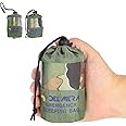 2 X Survival Sleeping Bag, Reusable Survival Blanket, Sleeping Bag, Survival Bag, Outdoor Camping And Hiking, For Camping, Hiking, First Aid, 213 X