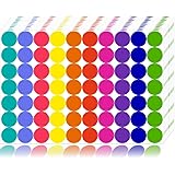 1400 PCS Colored Dot Stickers Round Color Coding Labels Circle Dots Labels Stickers Polka Circle Dot Stickers Label Sticker f