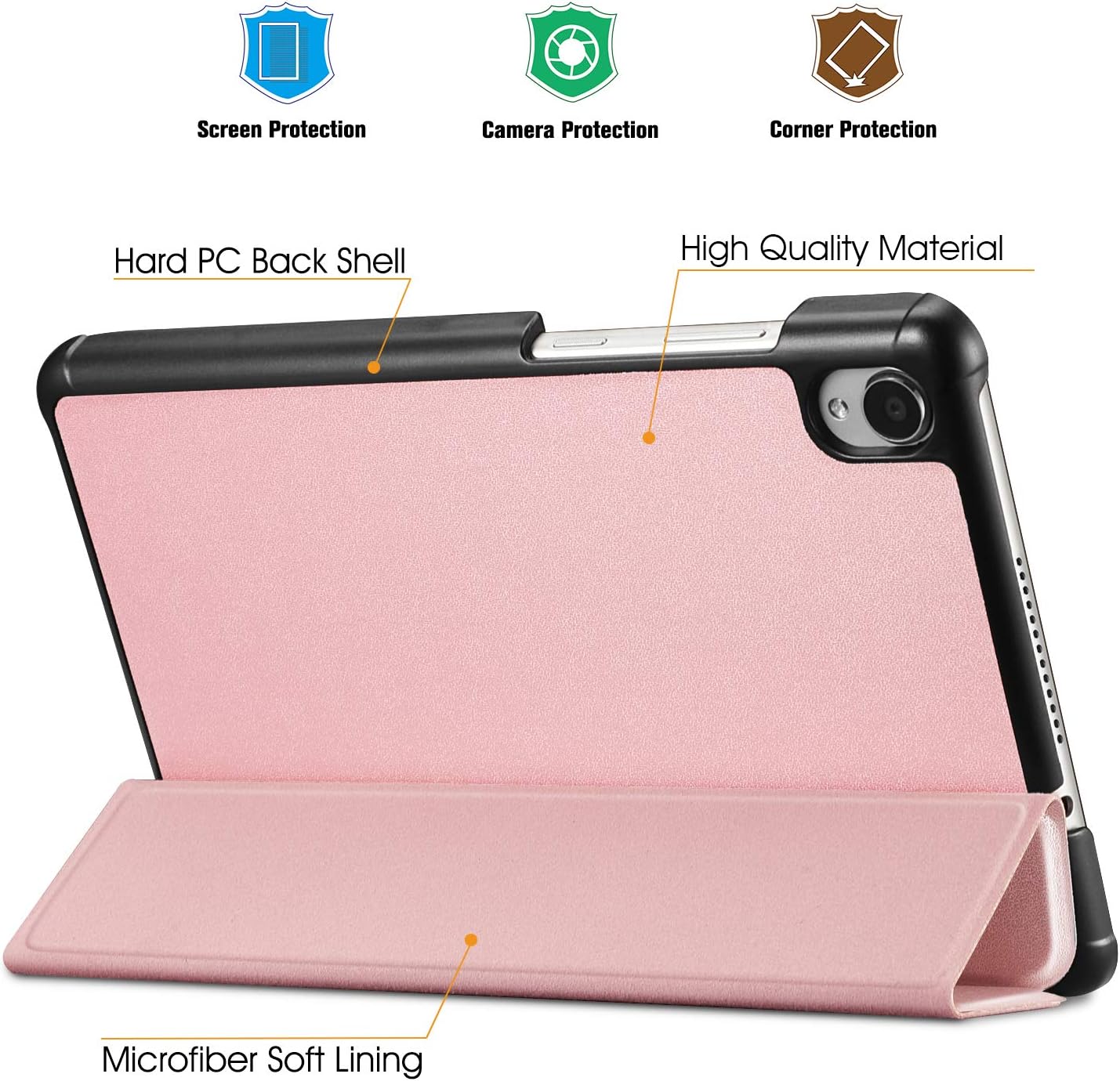 For Lenovo Tab M8/ Smart Tab M8/ Tab M8 FHD SlimShell 8.0 Inch Case