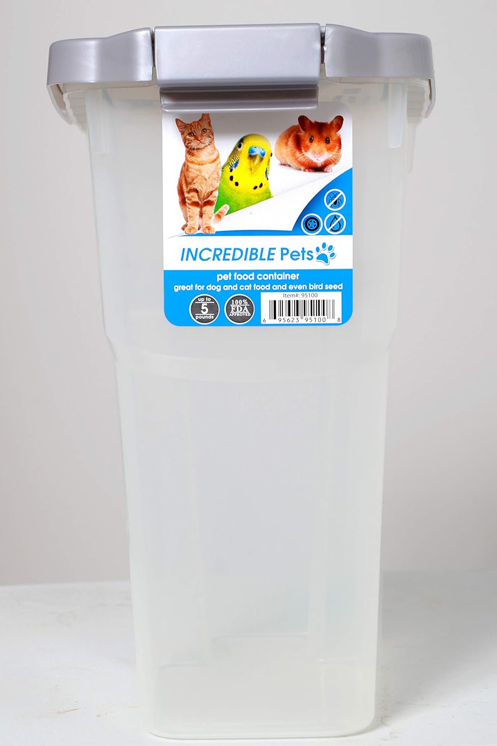 5 lb dog food container