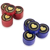 Chip Theory Games Hoplomachus Premium Health Chips - 68 Custom Foil-Stickered Heavy Health Chips For Tabletop Strategy Games