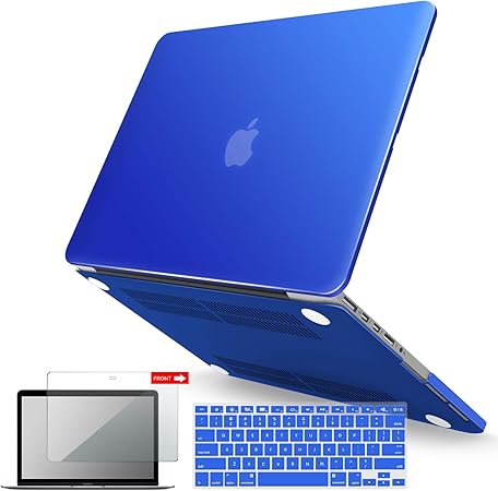 Amazon Com Ibenzer Macbook Pro 13 Inch Case 15 14 13 End 12 A1502 A1425 Hard Shell Case With Keyboard Cover Screen Protector For Old Version Apple Mac Pro Retina 13 Royal