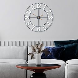 Sorbus Large Wall Clock for Living Room Decor
