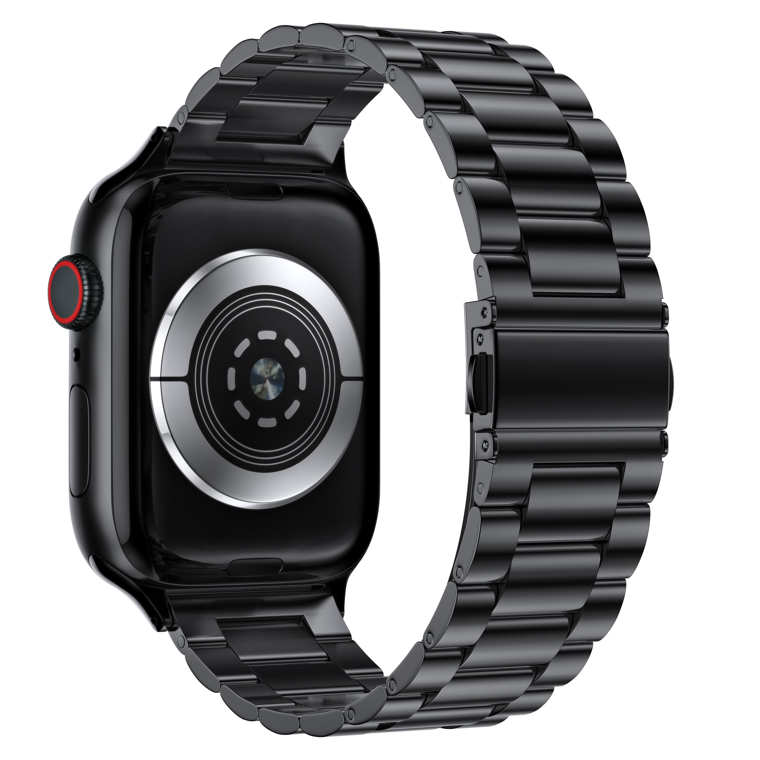 EPULY Metal Band Compatible with Apple Watch Bands for Men 49mm 46mm 45mm 44mm 42mm 41mm 40mm 38mm, Business Stainless Steel Strap for iWatch Bands Series 11 10 9 8 7 6 5 4 3 2 1, SE3 2 1, Ultra3 2 1