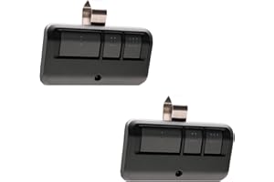 AVISONTEK LiftMaster Chamberlain Craftsman Universal Garage Door Opener Remote, 893MAX 893LM, Security+2.0 MyQ 3-Button - Pack of 2【3-Year-Warranty】
