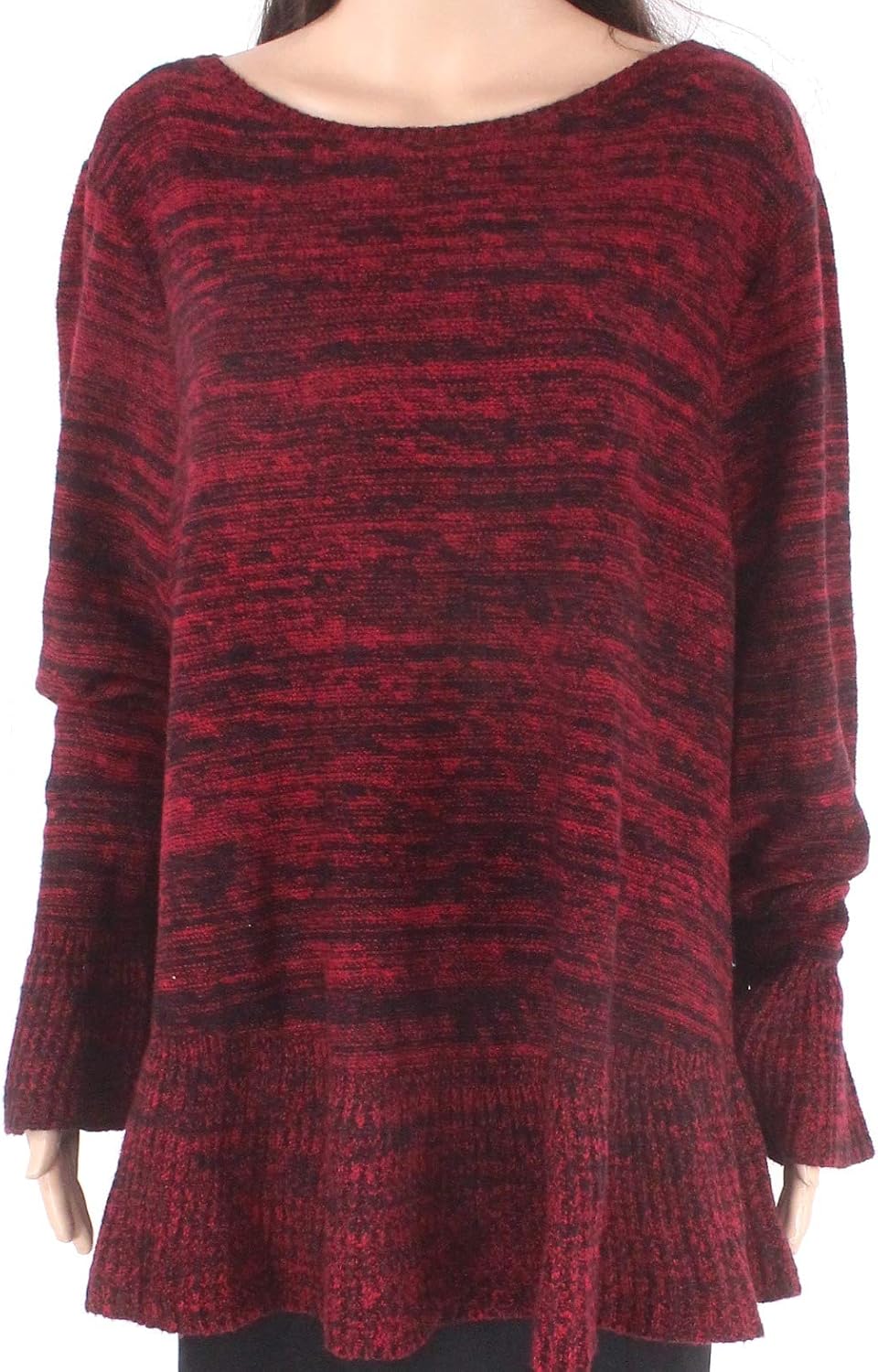 plus size red sweater