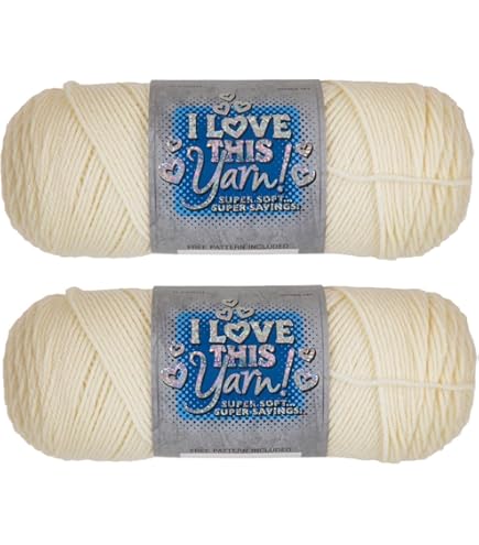 Amazon.com: Hobby Lobby I Love This Cotton Yarn, 370 Sunlit