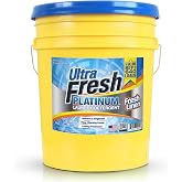 Ultra Fresh Platinum Laundry Detergent, 640 Loads, 5 Gallon, Fresh Linen | Liquid Washing Soap for All Machine Types Including HE, Household Cleaning for Clothing, Fabric and Everyday Laundry