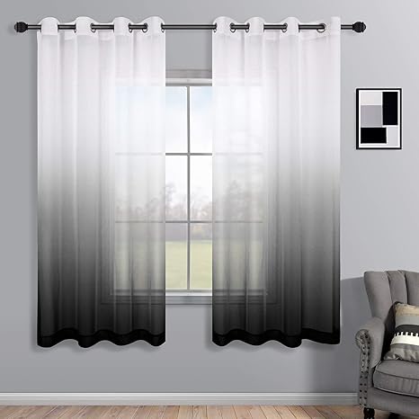 Amazon.com: Black Curtains 72 Inches 