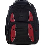 Targus TSB23803EU Drifter Laptop Computer Backpack fits 16 inch laptops, Black/Red