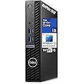 Dell OptiPlex 7010 MFF 1.2L Micro Form Factor Business Desktop Computer, 13th Gen Intel 14 Core i5-13500T (Beat i7-12700T), 32GB DDR4 RAM, 1TB PCIe SSD, WiFi 6, Bluetooth, Windows 11 Pro
